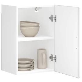 Virtuves Sienas Skapītis, "Porto", Balts, Inženierijas Koks Vidaxl