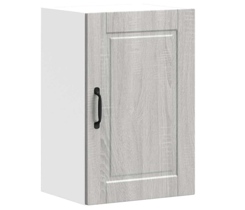 vidaXL virtuves apakšējai skapītis Porto pelēka koka inženierijas koks