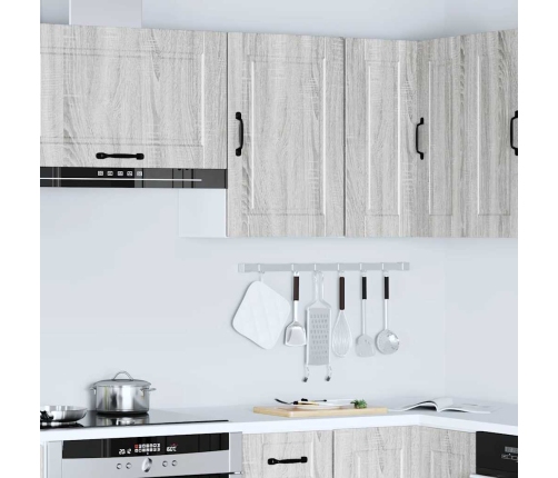 vidaXL virtuves apakšējai skapītis Porto pelēka koka inženierijas koks