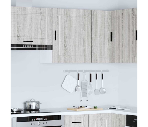 Virtuves Apakšējai Skapītis Porto Pelēka Koka Inženierijas Koks Vidaxl