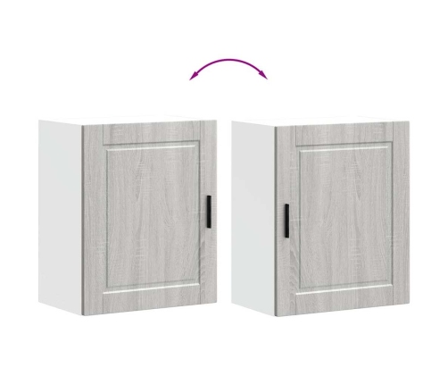 Virtuves Apakšējai Skapītis Porto Pelēka Koka Inženierijas Koks Vidaxl