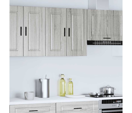 Virtuves Apakšējai Skapītis Porto Pelēka Koka Inženierijas Koks Vidaxl