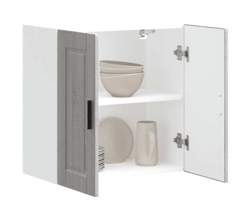 Virtuves Apakšējai Skapītis Porto Pelēka Koka Inženierijas Koks Vidaxl