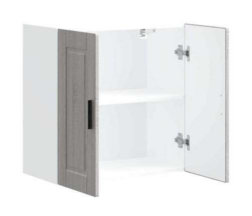 Virtuves Apakšējai Skapītis Porto Pelēka Koka Inženierijas Koks Vidaxl