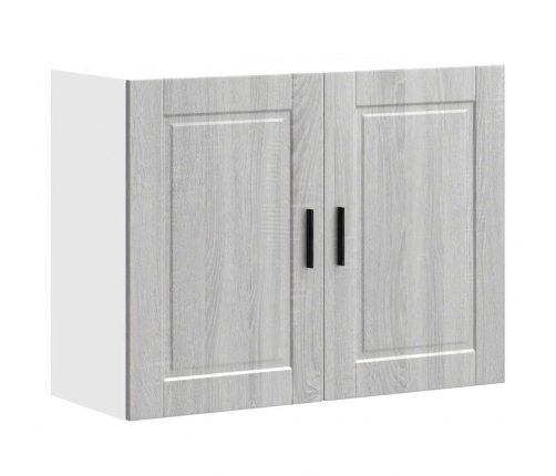 Virtuves Apakšējai Skapītis Porto Pelēka Koka Inženierijas Koks Vidaxl