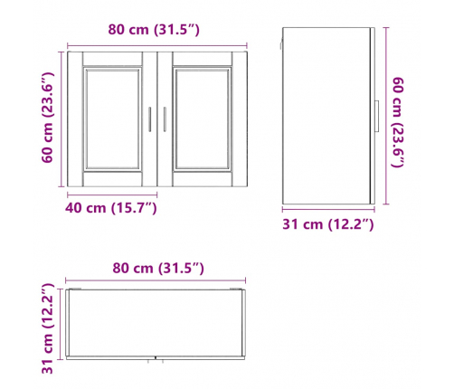 Virtuves Apakšējai Skapītis Porto Pelēka Koka Inženierijas Koks Vidaxl