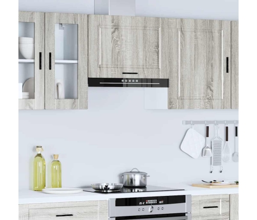 Virtuves Apakšējai Skapītis Porto Pelēka Koka Inženierijas Koks Vidaxl