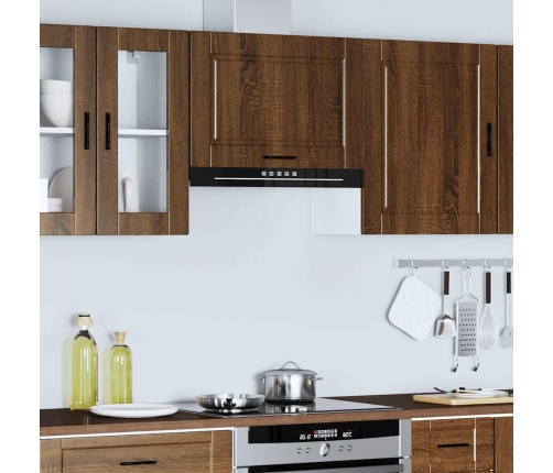 vidaXL virtuves apakšējai skapītis Porto brūna ozola inženierijas koks