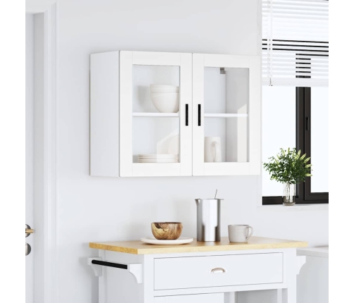 vidaXL virtuves sienas skapis ar stikla durvīm 