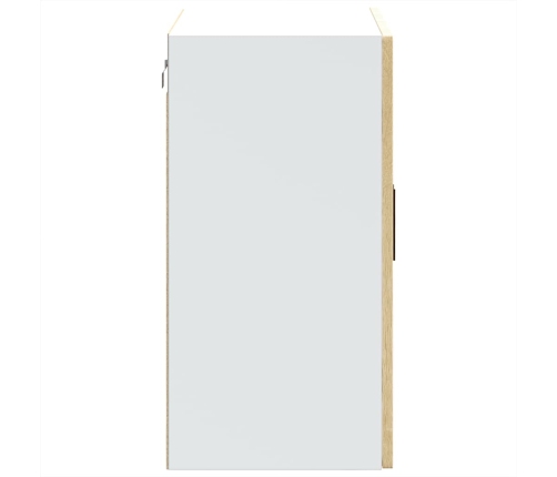 vidaXL virtuves sienas skapis ar stikla durvīm Porto ozolkoka krāsa