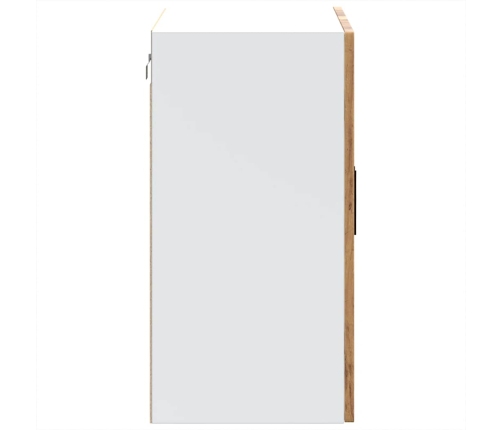 Virtuves Sienas Skapis Ar Stikla Durvīm Porto Veci Dēļi Vidaxl