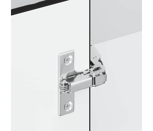 Virtuves Sienas Stūra Skapis, Porto, Melns, Inženierijas Koks Vidaxl