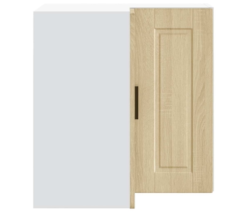 Virtuves Sienas Stūra Skapis, Porto, Ozola, Inženierijas Koks Vidaxl