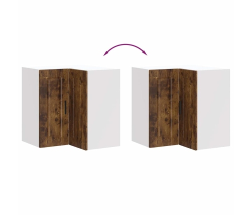 Virtuves Sienas Stūra Skapis, Porto, Ozola, Inženierijas Koks Vidaxl