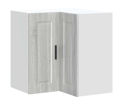 Virtuves Sienas Stūra Skapis, Porto, Pelēka Ozola Vidaxl