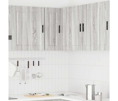 Virtuves Sienas Stūra Skapis, Porto, Pelēka Ozola Vidaxl