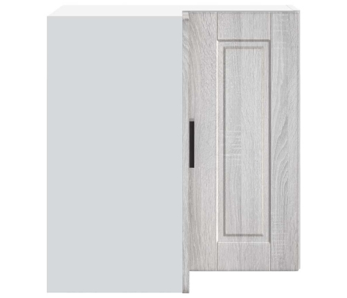 Virtuves Sienas Stūra Skapis, Porto, Pelēka Ozola Vidaxl