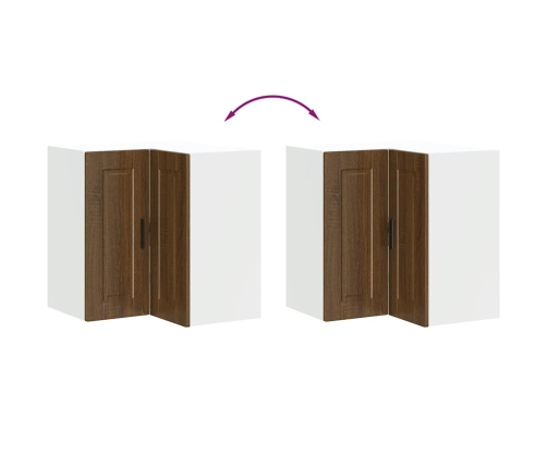 Virtuves Sienas Stūra Skapis, Porto, Brūna Ozola Vidaxl