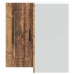 Virtuves Sienas Stūra Skapis, Porto Veca Koka Inženierijas Koks Vidaxl