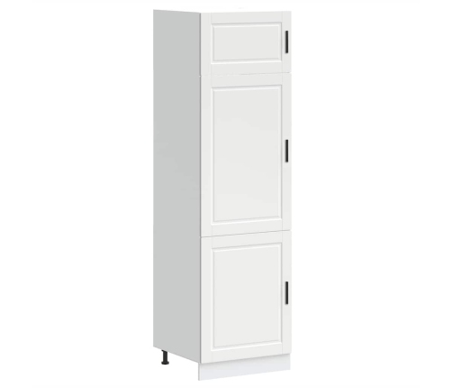 Virtuves Skapis, Porto, Balts, Inženierijas Koks Vidaxl