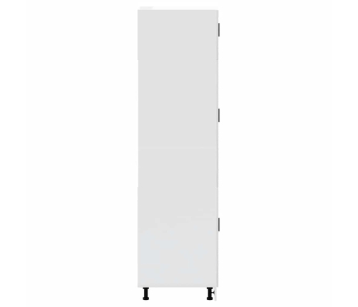 Virtuves Skapis, Porto, Spīdīgi Balts, Inženierijas Koks Vidaxl