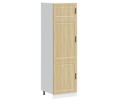 Virtuves Skapis, Porto, Ozolkoka Krāsa, Inženierijas Koks Vidaxl