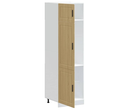 Virtuves Skapis, Porto, Ozolkoka Krāsa, Inženierijas Koks Vidaxl