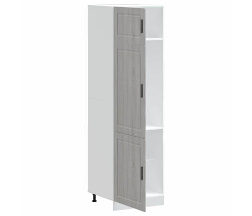 Virtuves Skapis, Porto, Pelēka Ozola, Inženierijas Koks Vidaxl