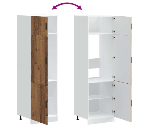 Virtuves Skapis, Porto, Veca Koka, Inženierijas Koks Vidaxl