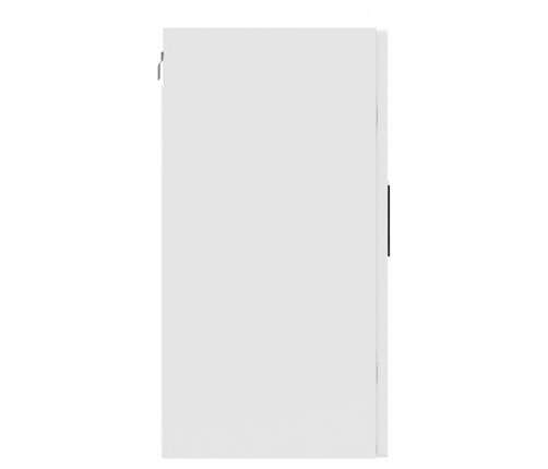 vidaXL virtuves sienas skapis ar stikla durvīm Porto spīdīgs balts