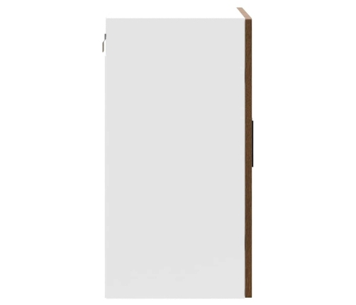 vidaXL virtuves sienas skapis ar stikla durvīm Porto brūna ozolkoka