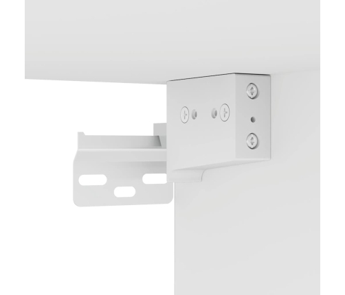 vidaXL virtuves skapītis, balts, 20x29,5x60 cm, skaidu plāksne