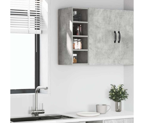 vidaXL virtuves skapītis betona pelēks 20x29,5x60 cm inženierijas koks