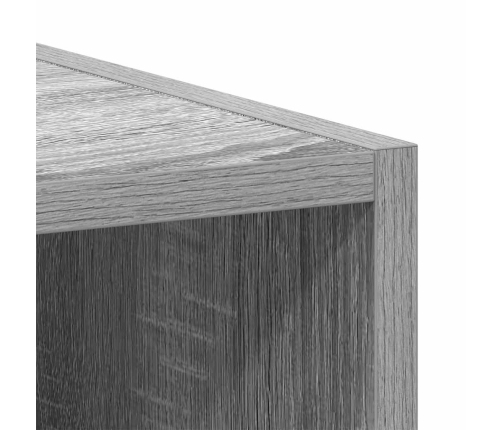 vidaXL virtuves skapītis pelēka koka 20x29,5x60 cm inženierijas koks