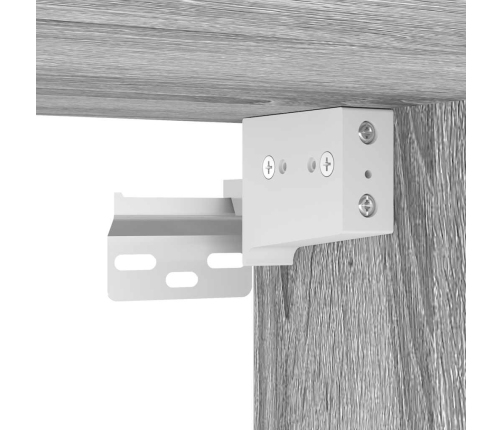 vidaXL virtuves skapītis pelēka koka 20x29,5x60 cm inženierijas koks