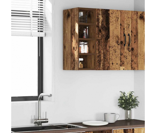 Virtuves Skapītis Veca Koka 20X29,5X60 Cm Inženierijas Koks Vidaxl