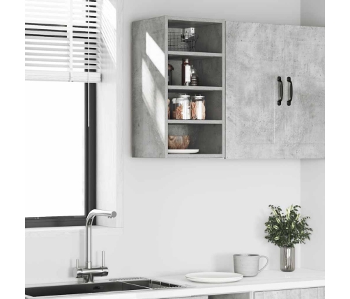 vidaXL virtuves skapītis betona pelēks 30x29,5x60 cm inženierijas koks