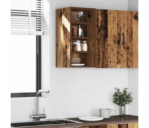 Virtuves Skapītis Veca Koka 30X29,5X60 Cm Inženierijas Koks Vidaxl