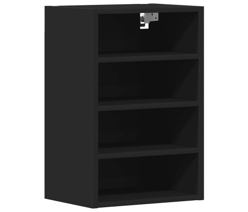 vidaXL virtuves skapītis melns 40x29,5x60 cm inženierijas koks