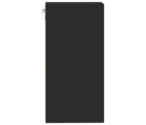 vidaXL virtuves skapītis melns 40x29,5x60 cm inženierijas koks