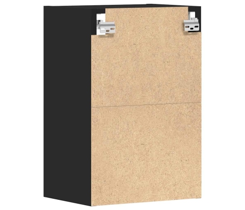 vidaXL virtuves skapītis melns 40x29,5x60 cm inženierijas koks