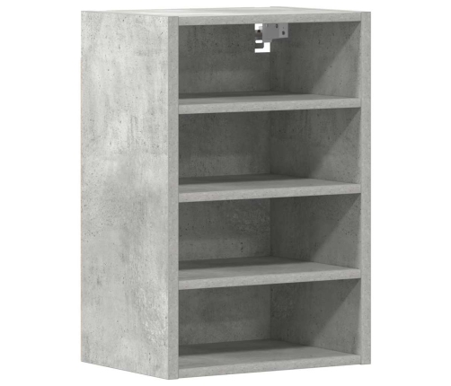 Virtuves Skapītis Betona Pelēks 40X29,5X60 Cm Inženierijas Koks Vidaxl