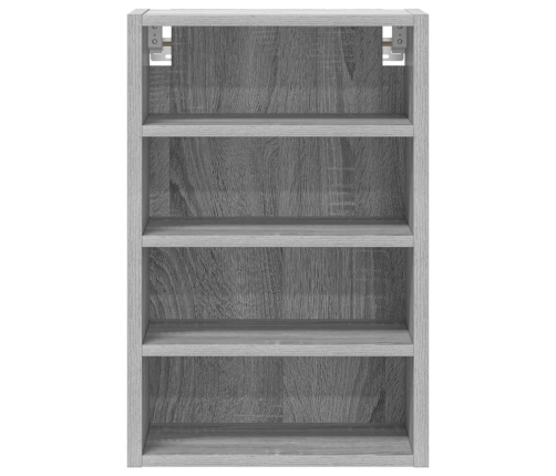 vidaXL virtuves skapītis pelēka koka 40x29,5x60 cm inženierijas koks