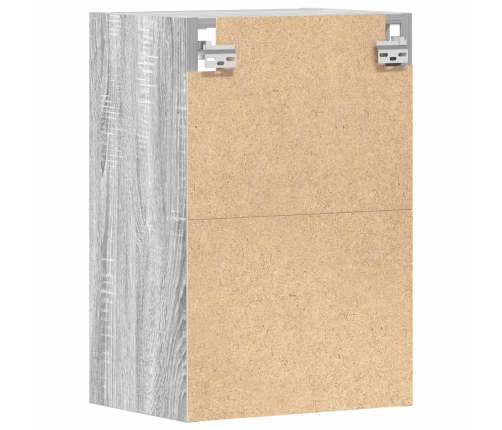 vidaXL virtuves skapītis pelēka koka 40x29,5x60 cm inženierijas koks