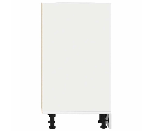 vidaXL virtuves skapītis, balts, 20x44,5x81,5 cm, skaidu plāksne