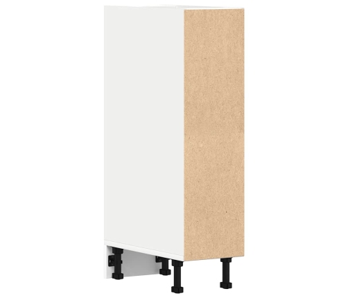 vidaXL virtuves skapītis, balts, 20x44,5x81,5 cm, skaidu plāksne