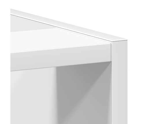 vidaXL virtuves skapītis, balts, 20x44,5x81,5 cm, skaidu plāksne