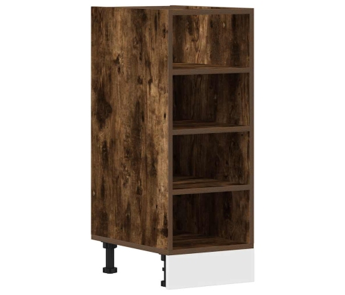 vidaXL virtuves skapītis, ozolkoka, 30x44,5x81,5 cm, skaidu plāksne