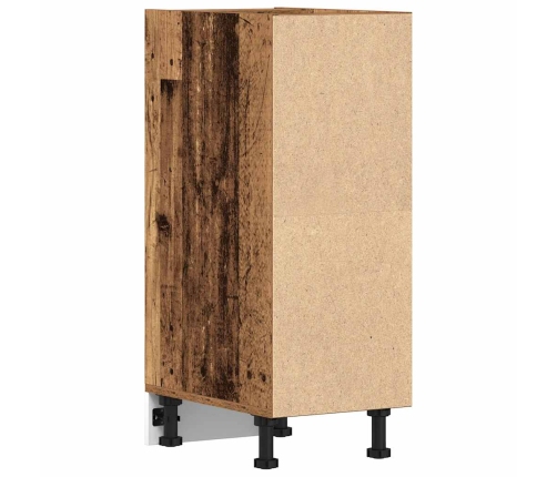 vidaXL virtuves skapītis, veca koka, 30x44,5x81,5 cm, skaidu plāksne