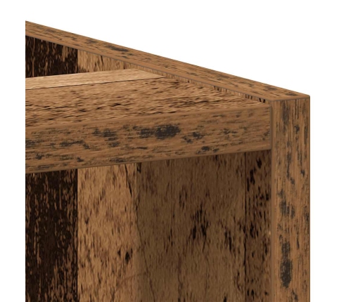 vidaXL virtuves skapītis, veca koka, 30x44,5x81,5 cm, skaidu plāksne